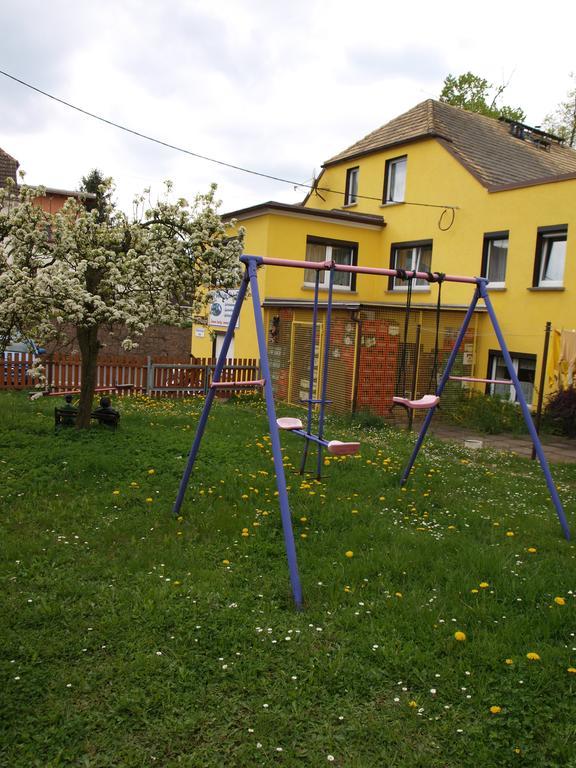 Die Frohliche Einkehr Pension Siebenlehn Exteriör bild